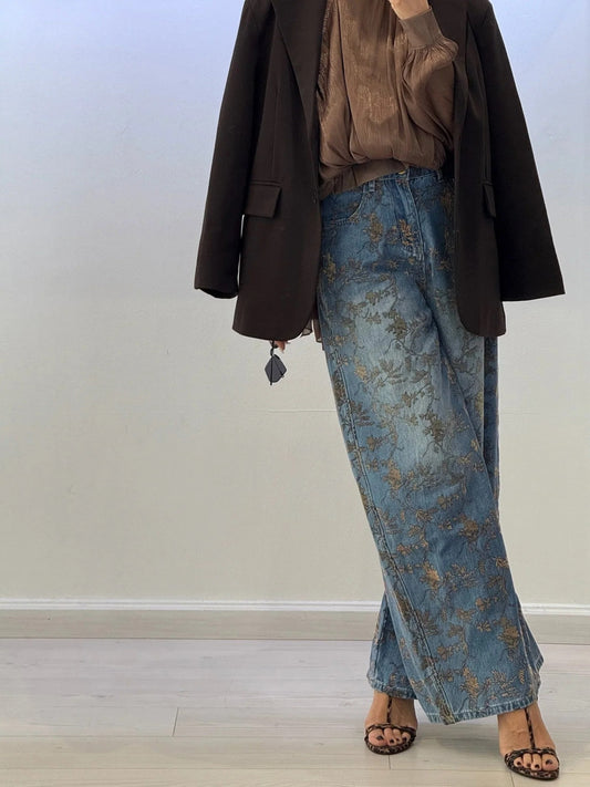 FLORAL WIDE LEG EMILY