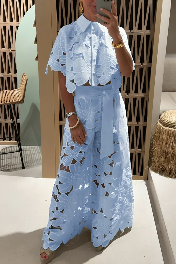FLORA CASUAL SET
