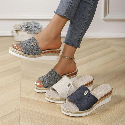 ROSIED LEATHER SANDALS