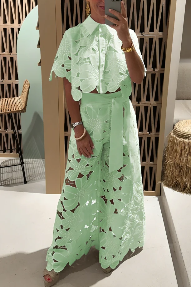 FLORA CASUAL SET
