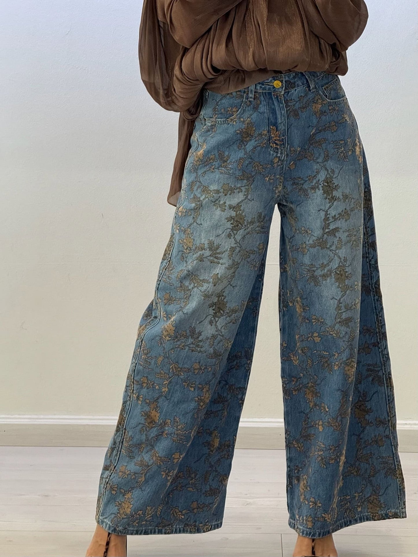 FLORAL WIDE LEG EMILY