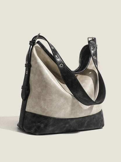 BOLSO DE BLOQUES DE COLOR A LA MODA PARA MUJER