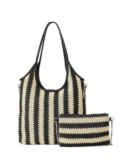 BOLSO VINTAGE RAYADO