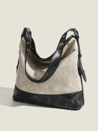 BOLSO DE BLOQUES DE COLOR A LA MODA PARA MUJER