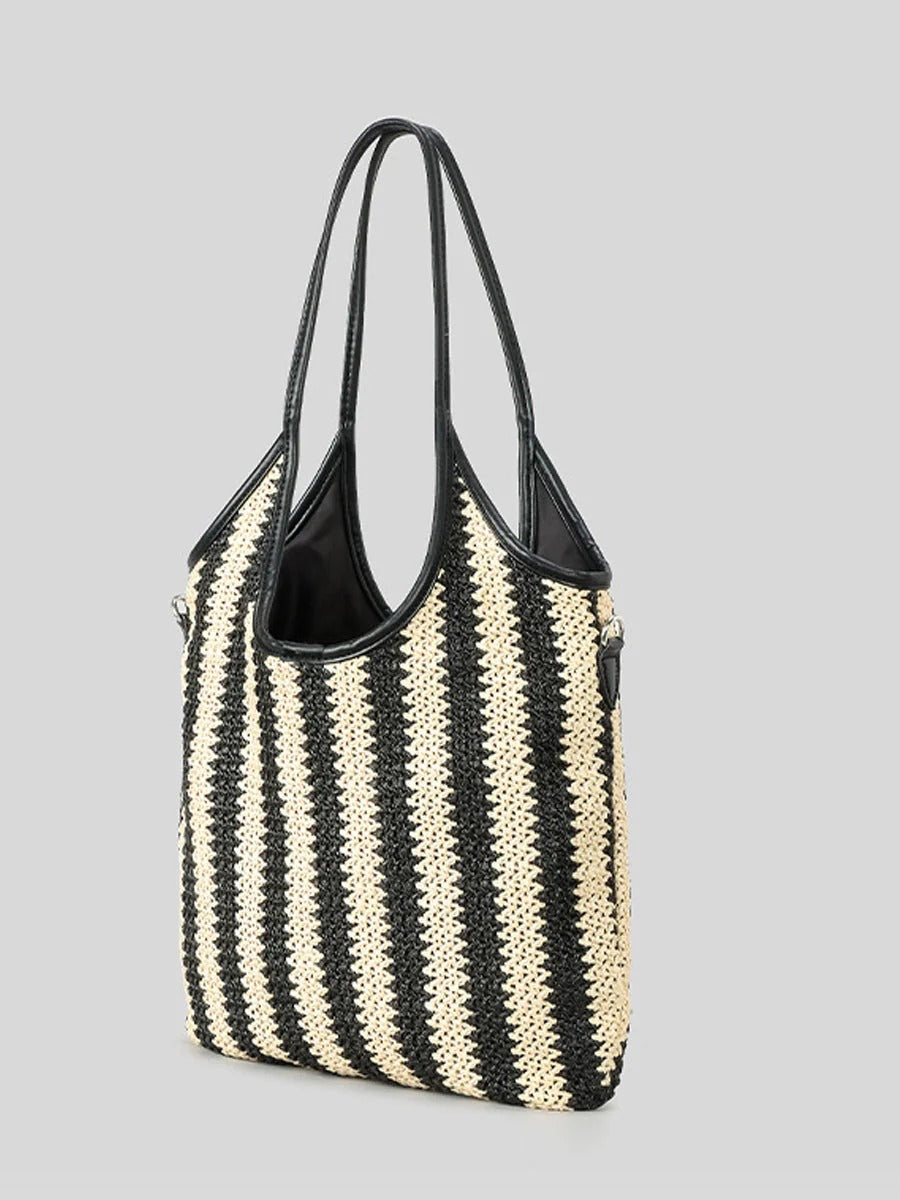 BOLSO VINTAGE RAYADO