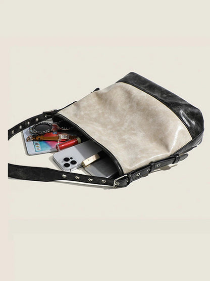 BOLSO DE BLOQUES DE COLOR A LA MODA PARA MUJER
