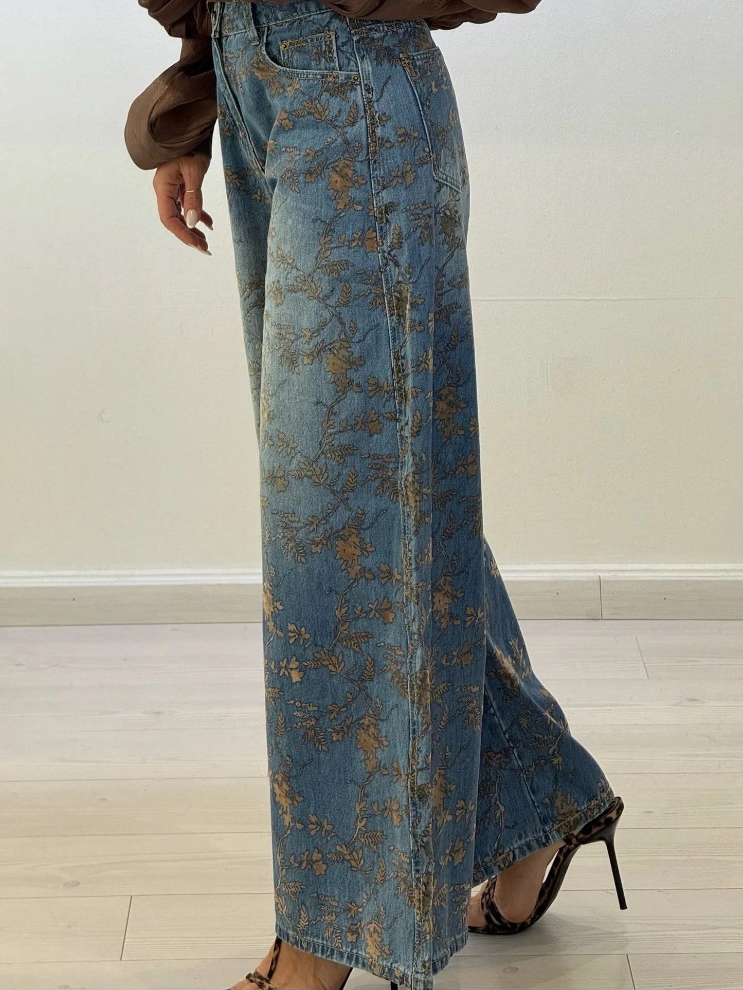 FLORAL WIDE LEG EMILY