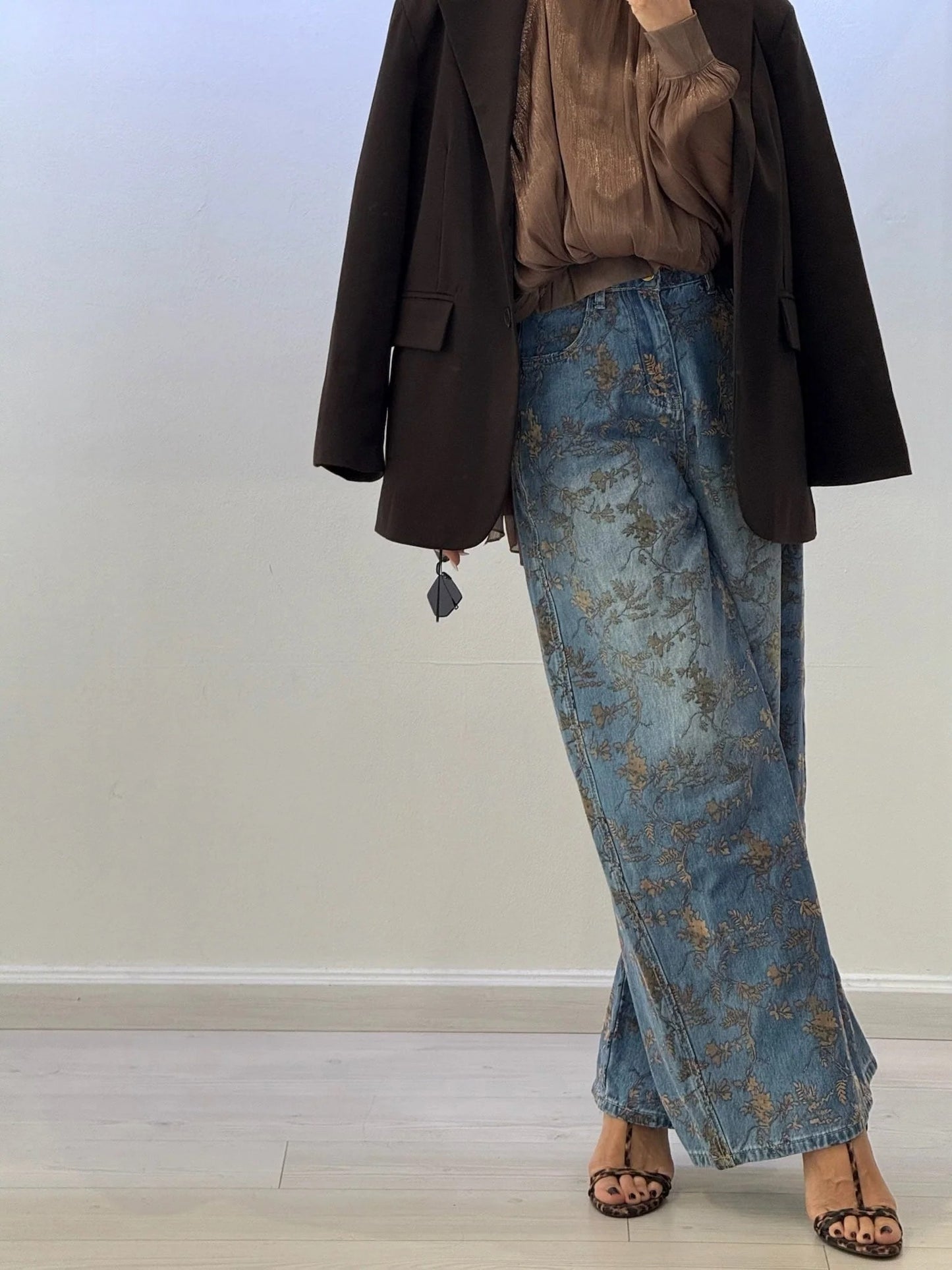 FLORAL WIDE LEG EMILY