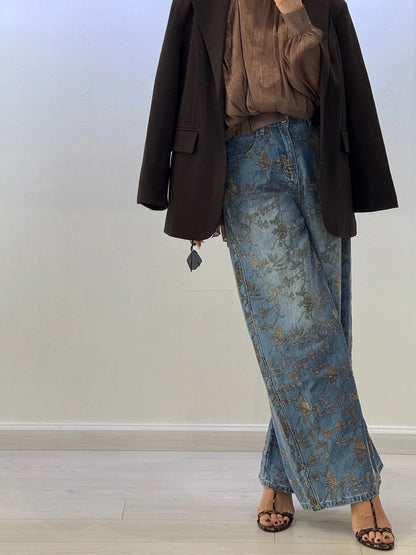 FLORAL WIDE LEG EMILY